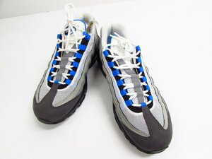 NIKE AIR MAX 95 WHITE/CRYSTAL BLUE AT8696-100 28.0cm スニーカー 靴 ●A9373