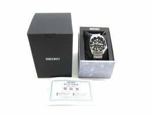 未使用品 SEIKO 5 SPORTS セイコー Sports Style SBSA225 メンズ シルバー 腕時計 ∠UA10936