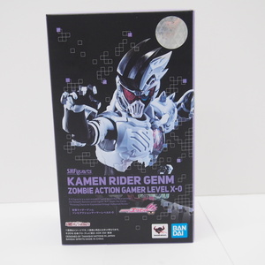 S.H.Figuarts 仮面ライダーエグゼイド 仮面ライダーゲンム ゾンビアクションゲーマー レベルX-0 中古 フィギュア ∴WH3544