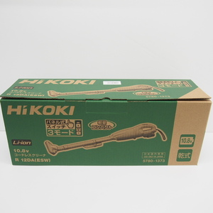 HiKOKI 10.8V コードレスクリーナ R12DA（ESW）（1.5Ahリチウムイオン電池・急速充電器付）