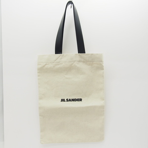 ジルサンダー JIL SANDER FLAT SHOPPER トートバッグ 鞄 中古 レディース ∴WB859