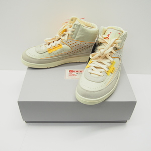 UNION × AIR JORDAN 2 "RATTAN" DN3802-200 （ベージュ/レッド/オレンジ）