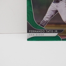MLB ベースボール 2020 Panini Prizm #193 Fernando Tatis Jr. ミントグリーン ホロ トレカ カード ∴WU1579_画像4