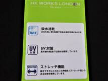 HK WORKS LONDON GOLF 吸水速乾 UV対策 ストレッチ ハイネック半袖シャツ　LL　黒　①_画像7