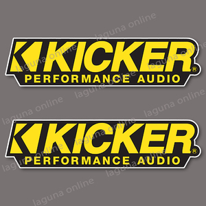 ☆即納☆　KICKER キッカー　ステッカー　デカール　並行輸入 2