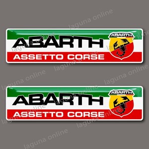 ☆即納☆　ABARTH アバルト　ステッカー　デカール　並行輸入 9