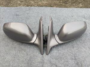 R34 2 door door mirror left right set KR4 Sonic silver BNR34