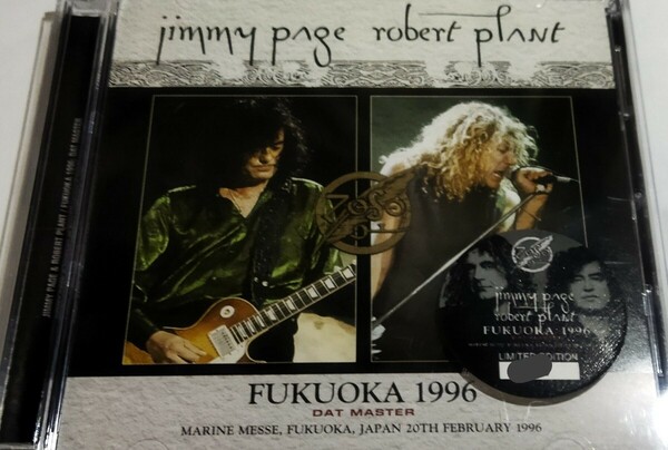 ジミー・ペイジ & ロバート・プラント 1996年 福岡 DAT Master Jimmy Page Robert Plant Live At Fukuoka,Japan Led Zeppelin