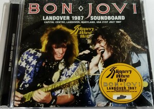 ボン・ジョヴィ 1987年 特典付 Stereo SDB Bon Jovi Live At Landover,Maryland,USA