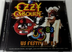 オジー・オズボーン 1983年 SDB 特典付 US Festival Ozzy Osbourne Live At San Bernardino,USA Black Sabbath 