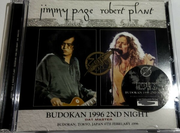 ジミー・ペイジ & ロバート・プラント 1996年 武道館2日目 DAT Master Jimmy Page Robert Plant Live At Tokyo Budokan,Japan Led Zeppelin