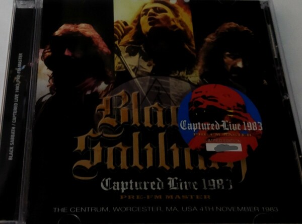 ブラック・サバス 1983年 Stereo SDB Pre-FM Master 特典付 Black Sabbath Live At Worcester,USA
