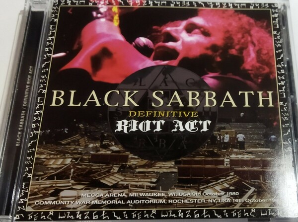 ブラック・サバス 1980年 Black Sabbath Live At USA