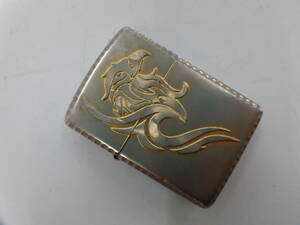 □　２００７　アーマー　ＺＩＰＰＯ　鳳凰　鳥　両面加工　オイルライター　□