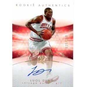 2004-05 SP Authentic Rookie Auto Gold Limited Luol Deng /100 RCの画像1