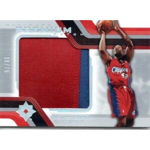 2004-05 UD Ultimate Collection Premium Patch Jersey Elton Brand /75の画像1