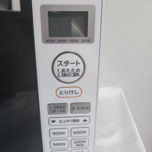 140 【動作確認済】TOSHIBA 東芝 電子レンジ ER-SS17A W ホワイト フラットタイプ 2020年製 50Hz 60Hz 共用の画像10