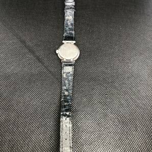 レア OMEGA オメガ レディース 女性 クオーツ 革ベルト社外品 腕時計 ジャンクの画像4