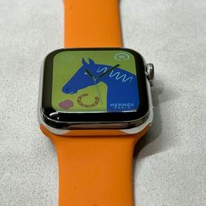 ☆即決 Apple watch エルメス シリーズ4 アップルウォッチ HERMES Series4 40mm ステンレス GPS+Cellularモデル 667の画像3