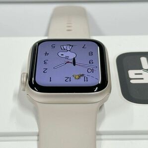 ☆即決 美品 ケア+ バッテリー100% Apple Watch SE2 40mm スターライトアルミニウム アップルウォッチ GPSモデル 747の画像5