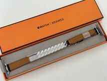 ☆即決 未使用レア Apple Watch HERMES ヴォー スウィフト 黒 ドゥブルトゥール グルメットメタル 41mm エルメス アップルウォッチ 806_画像5