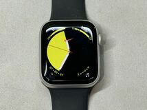 ☆即決 美品 おすすめ シルバーアルミニウム Apple watch Series4 GPS+Cellular 44mm アップルウォッチ 617_画像1