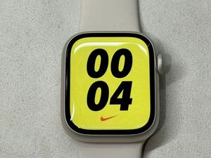 ☆即決 ケア+ 初めての方にもオススメ Apple Watch Series7 Nike 41mm スターライトアルミニウム ナイキ アップルウォッチ GPSモデル 630