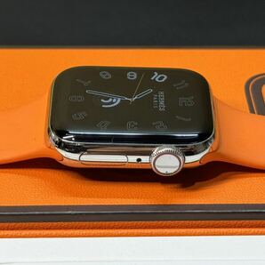 ☆即決 美品 100% HERMESバンド Apple Watch series6 HERMES 40mm アップルウォッチ エルメス GPS+Cellular ステンレス シリーズ6 685の画像4