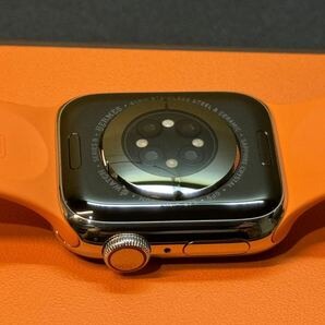 ☆最新 即決 美品 100% Apple Watch series9 HERMES 41mm アップルウォッチ エルメス GPS+Cellular シルバーステンレス シリーズ9 728の画像7