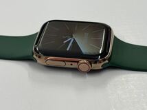 ☆即決 初めまして方にもオススメ ゴールドステンレス Apple watch Series4 GPS+Cellular 44mm アップルウォッチ 790_画像4