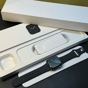 ☆即決 Apple watch Series6 40mm グラファイトステンレス GPS+Cellular アップルウォッチ シリーズ6 717の画像2