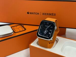 * быстрое решение прекрасный товар Apple Watch series6 HERMES 44mm Apple часы Hermes GPS+Cellular серебряный нержавеющая сталь серии 7 798