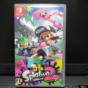 ★即N★ケースのみ★任天堂★スプラトゥーン 2★スイッチ★Switch★ソフトケース★箱のみ