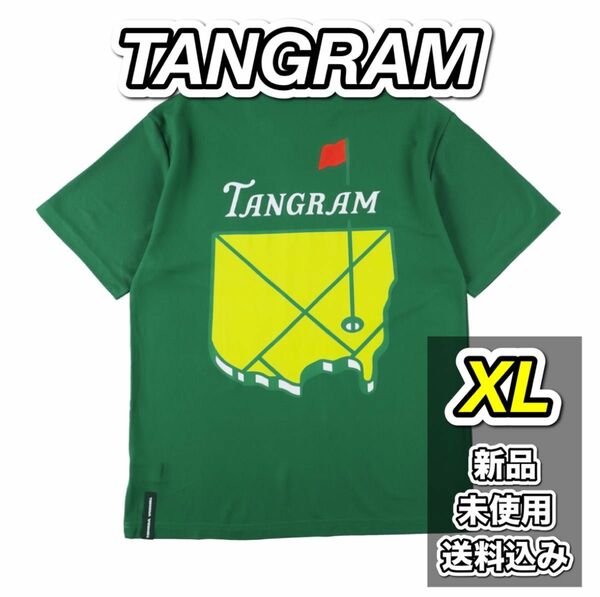 【完売品】TANGRAM マスターズポロシャツ グリーン XL 送料込み