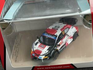 spark　1/43　トヨタ　GT　ヤリス　ラリー１　WRC　ニュージーランドラリー2022　#69　ウィナーゲート付き　S6713　used 美品