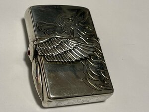 本体のみ　2006年　ウイング　メタルZIPPO　USED