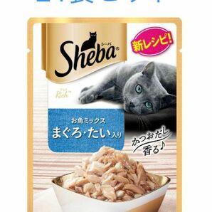 シーバリッチ　お魚ミックス　まぐろ　たい入り　35g×24袋セット　新品　賞味期限2025年11月以降