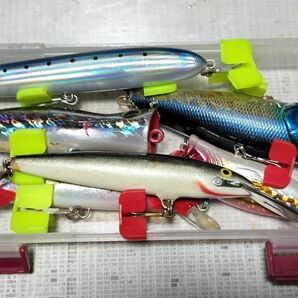 やや大きめルアー6個セット アイマ ビッグスティック ポッパー ラパラCD14MAG rapala メイホウ アムズデザイン