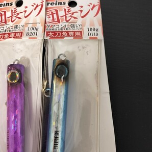 新品未使用  ジグセット reins レインズ 団長ジグ 100g 4本セット 太刀魚 根魚 同梱可 送料180円の画像2