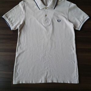 フレッドペリー　ポロシャツ　M12　Mサイズ　アイボリー　オフホワイト　半袖ポロシャツ　FRED PERRY