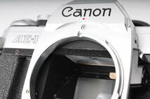極美品 Canon AE-1 ボディ シルバー ★カメラ専門店にて動作確認済み キヤノン 一眼レフ フィルムカメラ_画像9
