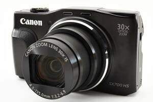 ★極美品★ Canon PowerShot SX700 HS ブラック 30x キヤノン コンパクトデジタルカメラ A181