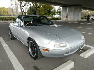 Vehicle inspectionincluded 1990 NA6CE Eunos Roadster 5速 ベースグレード 希少Genuineフォグincluded beautiful condition