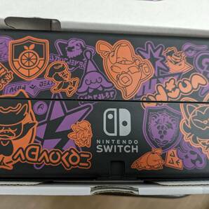 美品 Nintendo Switch 有機ELモデル スカーレット・バイオレット エディション 本体 ニンテンドー スイッチの画像7