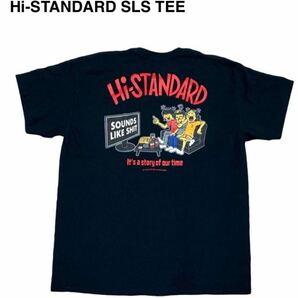 新品 Hi-STANDARD SLS Tシャツ XL 黒 ハイスタ kenyokoyama pizza of death 横山健 fatwreck NOFX 送料無料の画像1