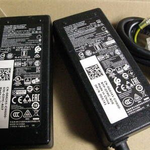 【2個セット】DELL 19.5V3.34A 65W 細ピンタイプ 外径約4.5ミリ電源 HA65NS5-00 LA65NS2-01 DA65NM111-00 など同等品の画像3