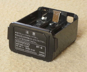 KENWOOD 電池ケース　BT-8　未使用　純正品　TH-K47,TH-K48,TH-78等用