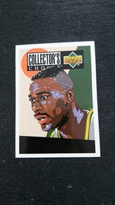 1994年当時物!UPPER DECK製 NBAシアトルスーパーソニックス「SHAWN・KEMP」イラストトレーディングカード1枚/ショーン・ケンプBASKETBALL 