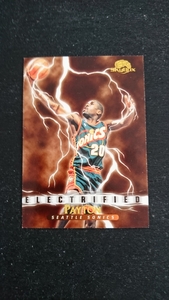 1996年当時物!FLEER/SKY BOX製NBA SEATTLE SUPERSONICS「GARY・PAYTON」トレーディングカード1枚/ゲーリー・ペイトン BASKETBALL 