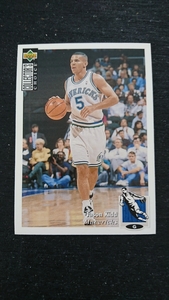1994年当時物!UPPER DECK製日本版NBA DALLAS MAVERICKS「JASON・KIDD」トレーディングカード1枚/ジェイソンキッドマーベリックスBASKETBALL